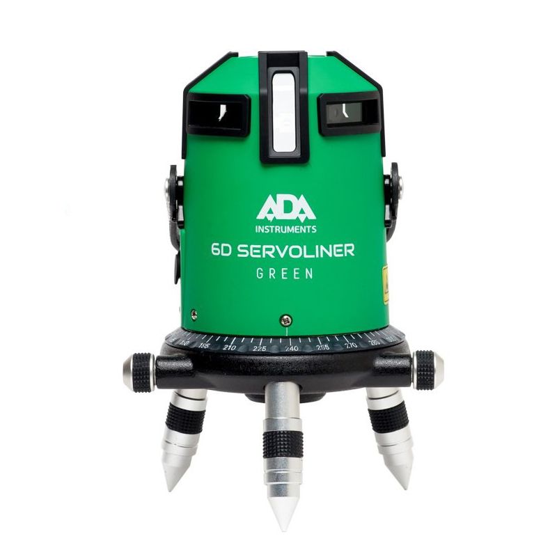 Лазерный уровень ADA 6D SERVOLINER GREEN